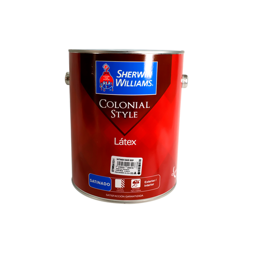 [43875] Base exterior latex colonial 1-galon sherwin williams blanco mate