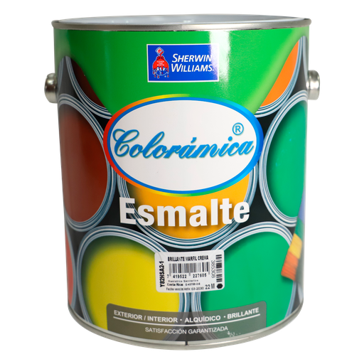 [44025] Pintura coloramica de aceite 1-galon sherwin williams marfil crema