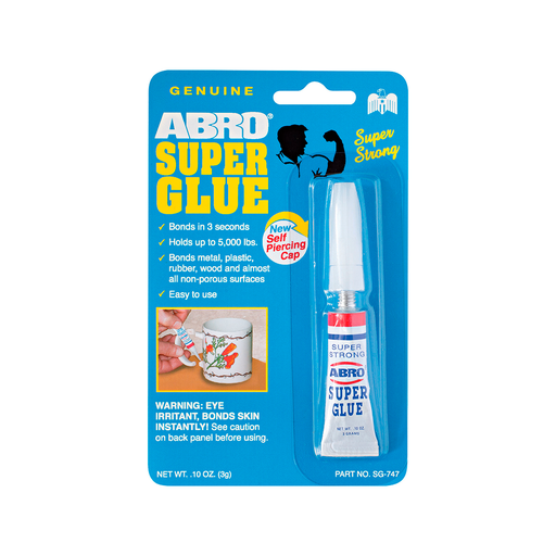 [44910] Pegamento super glue 3 gramos blis abro sg-747 transparente