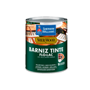 Barniz-tinte flo-lac 1/4-galon sherwin williams roble oscuro