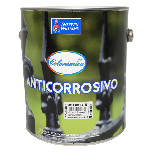 [46796] Anticorrosivo basico 1-galon sherwin williams n77asa1 gris
