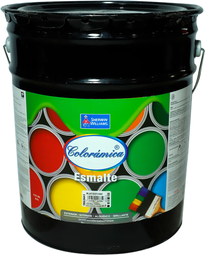 [49737] Pintura coloramica de aceite 1-cubeta sherwin williams celeste oceano