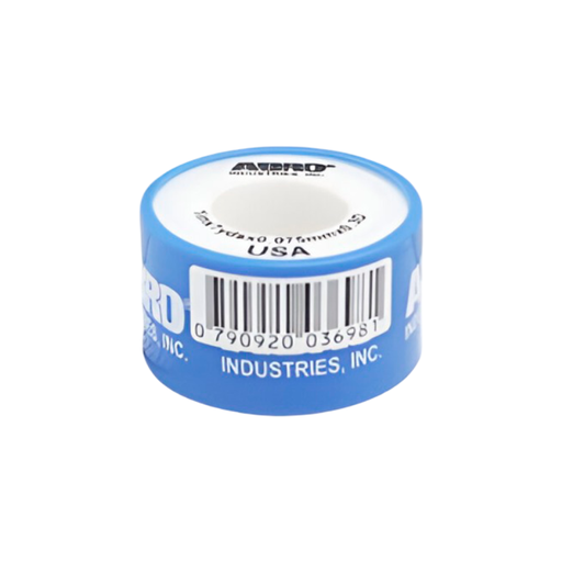 [63146] Cinta de teflon 1"x7ydx0.075mm abro 03698 blanco