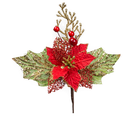 Candelabro navideño 7" xs1042215r roja