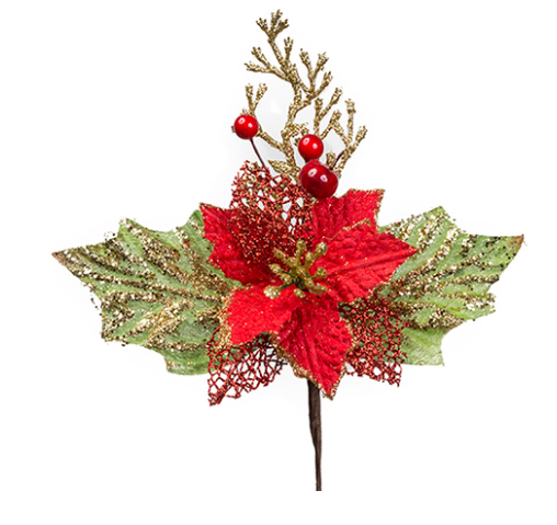 [69532] Candelabro navideño 7" xs1042215r roja