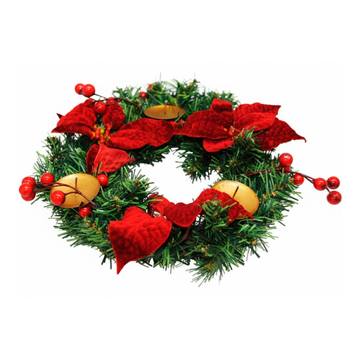 [76728] Candelabro navideño 3candy xs1042271r rojo